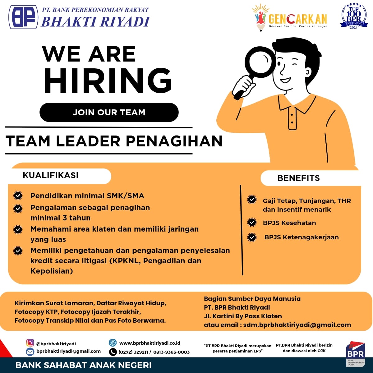 TEAM LEADER PENAGIHAN
