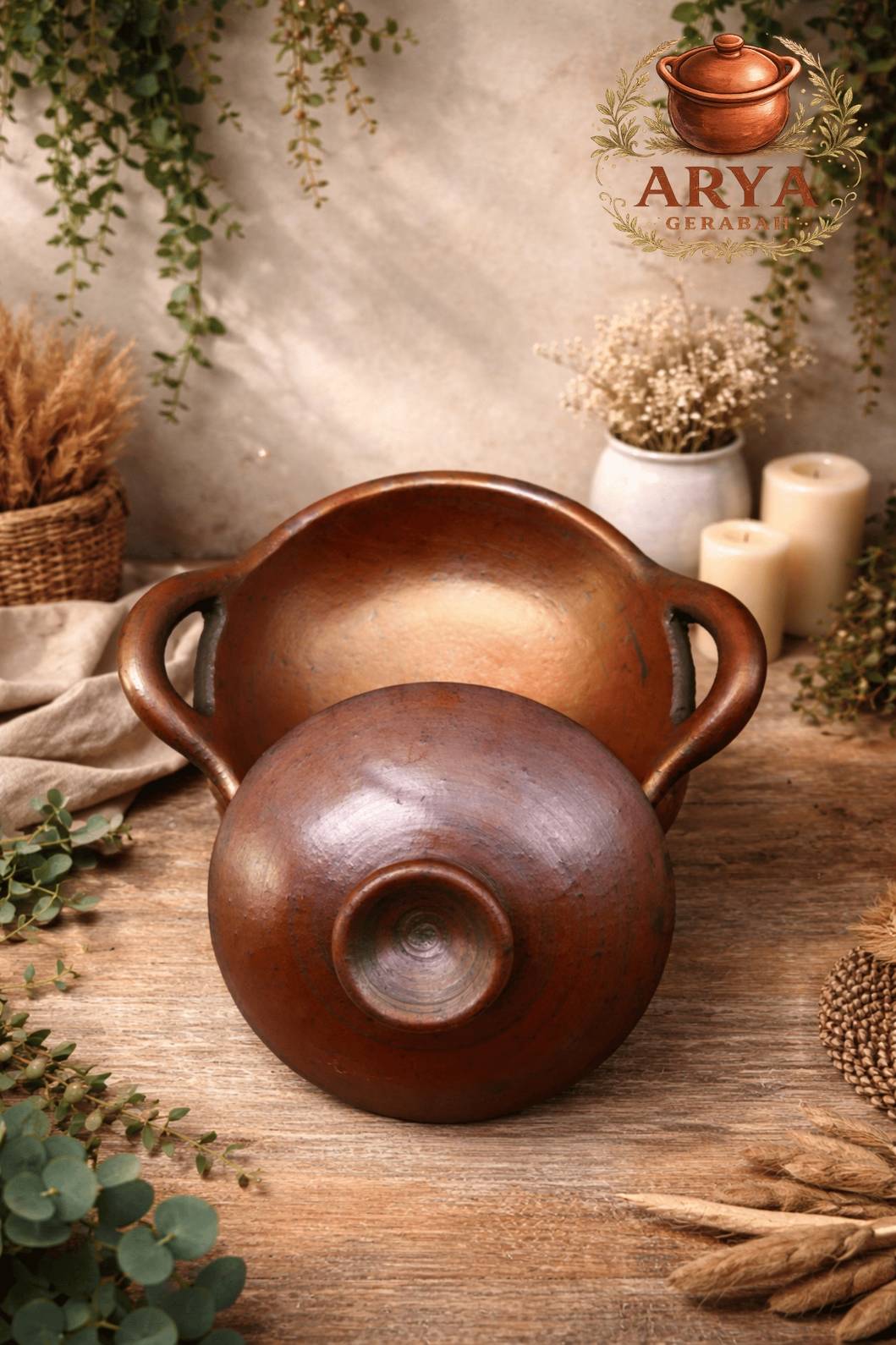 Foto Produk wajan serabi dari tanah liat