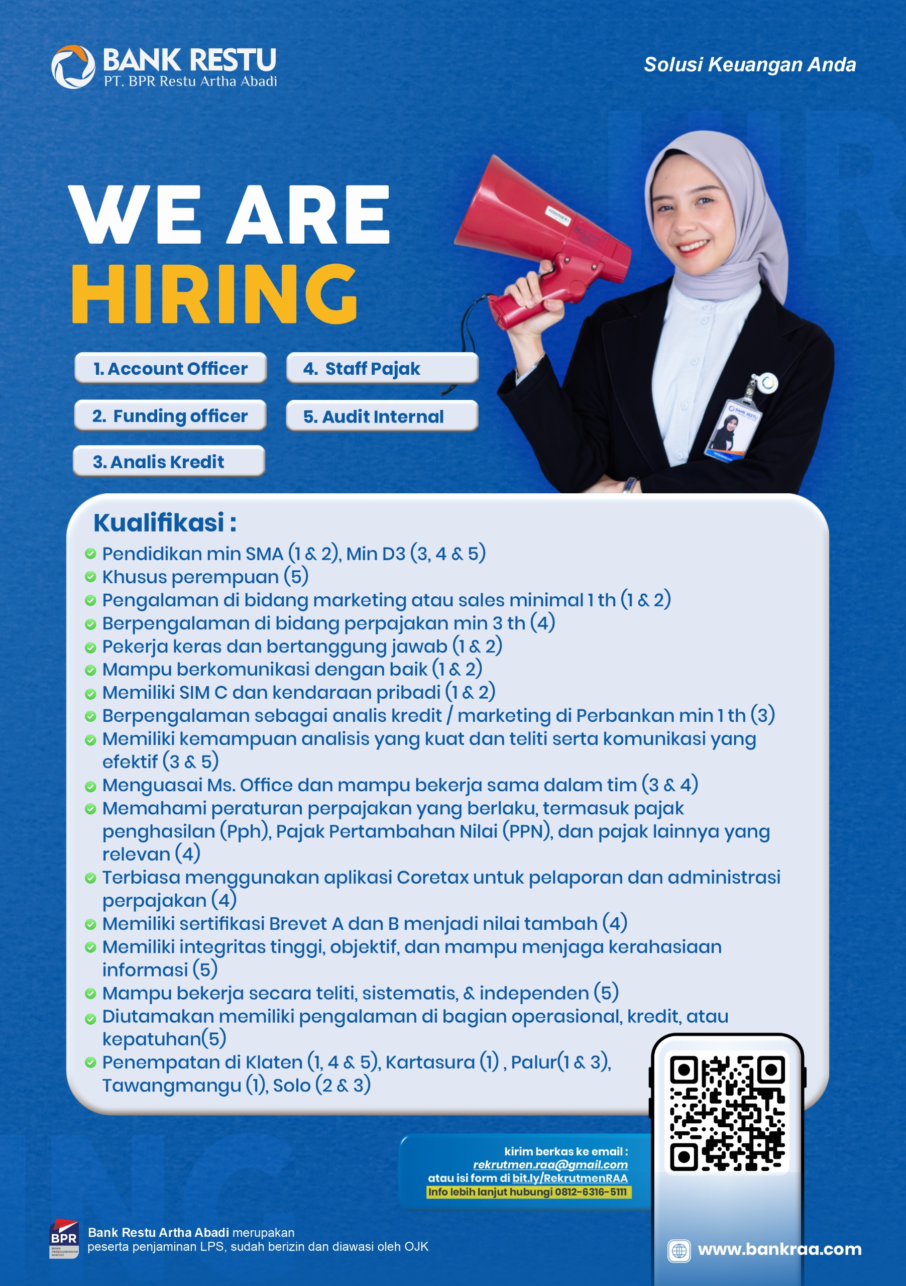 ACCOUNT OFFICER (MARKETING KREDIT)