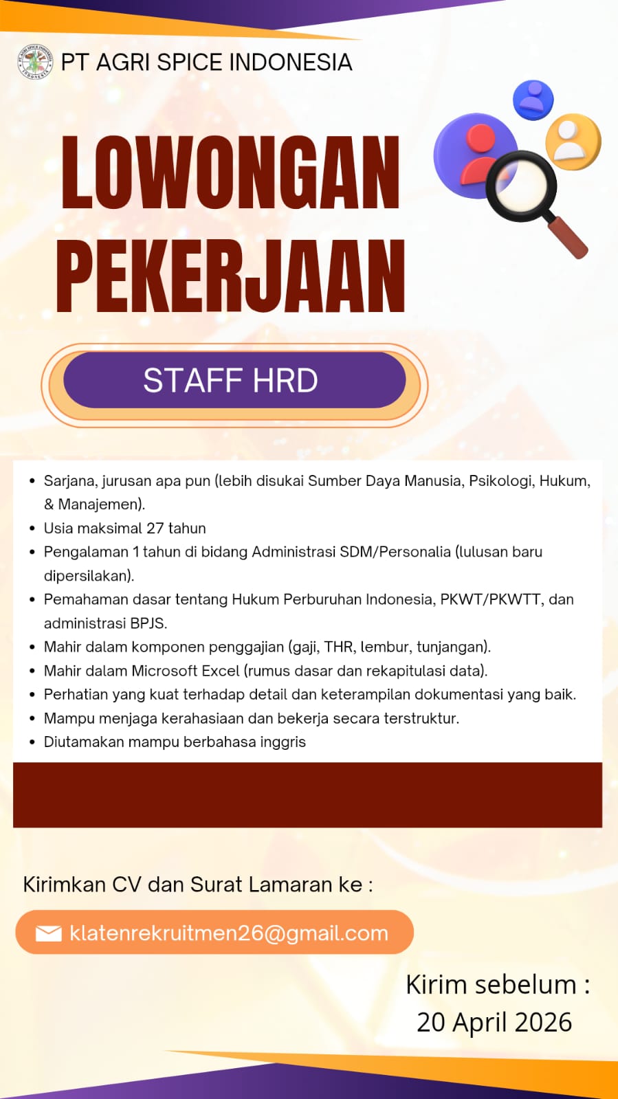 Staff HRD