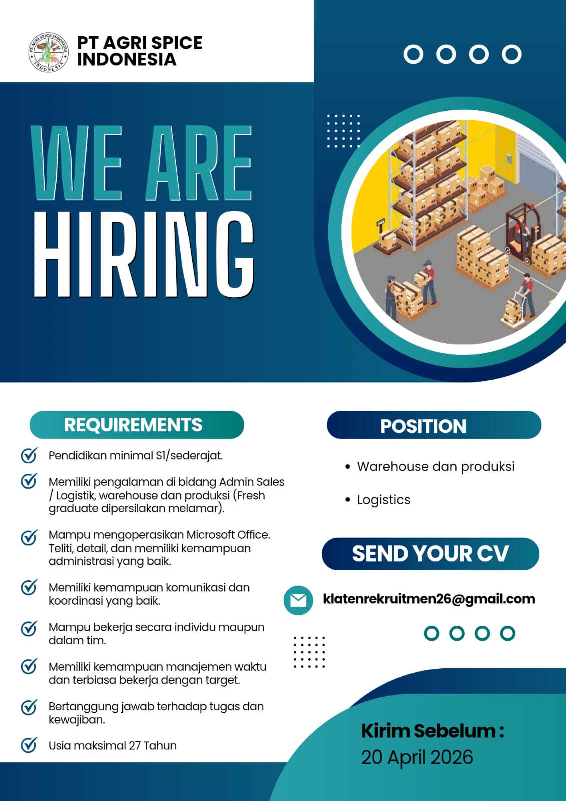 Warehouse & Produksi