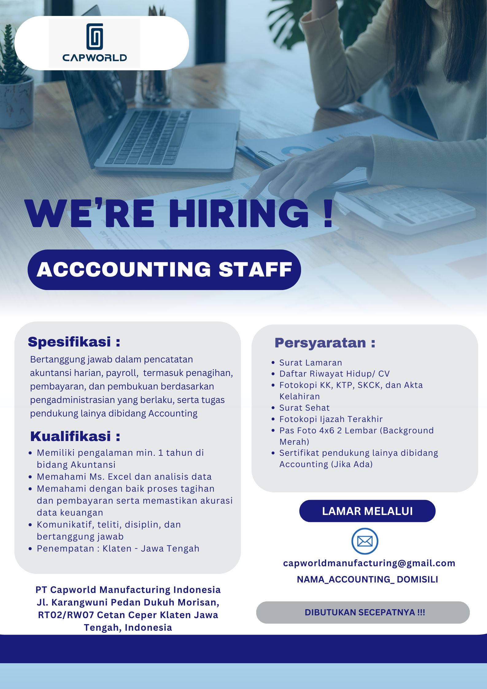 ACCOUNTING STAFF 