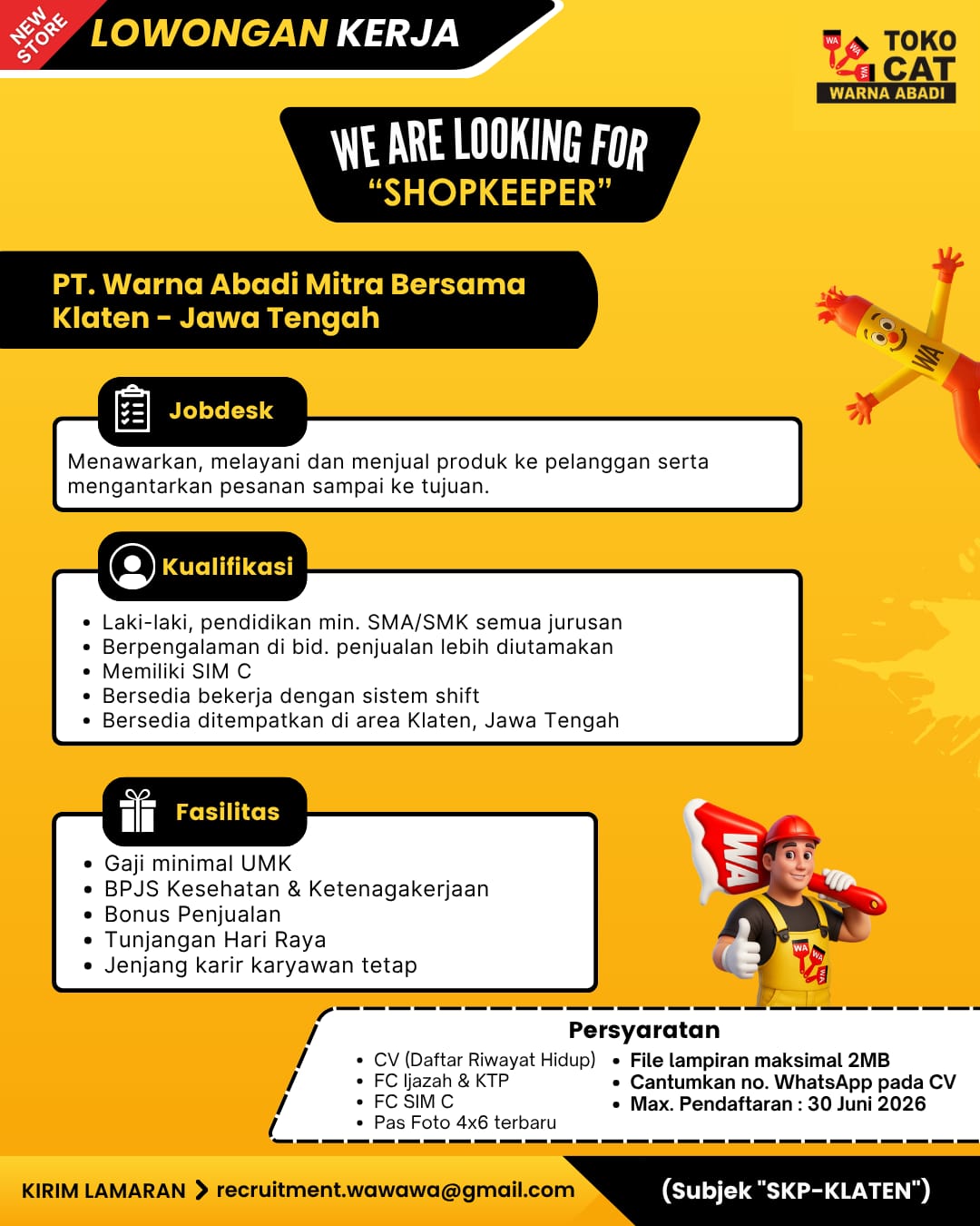 Shopkeeper Klaten