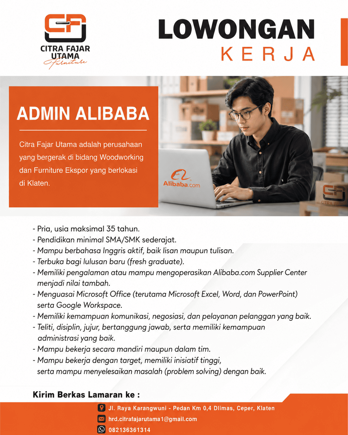 Admin Alibaba