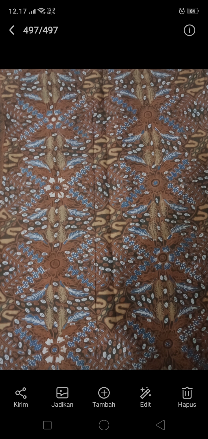 Foto Cahaya batik