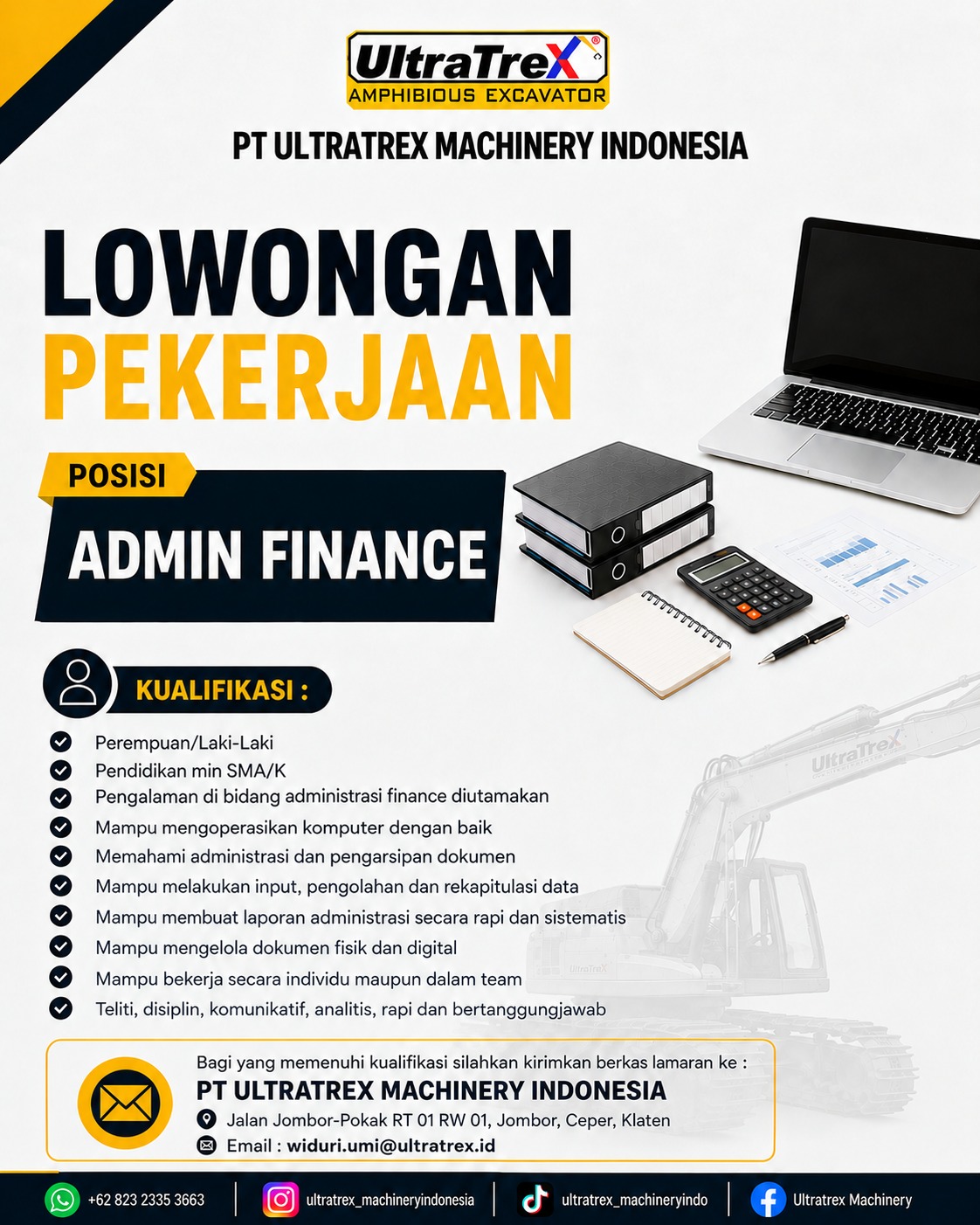 Admin Finance